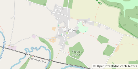 Map of Witney