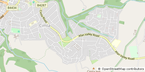 Map of Neath