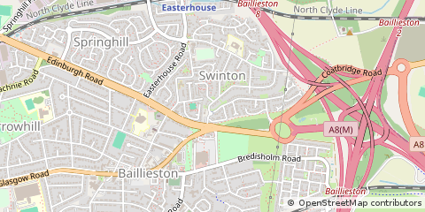 Map of Glasgow