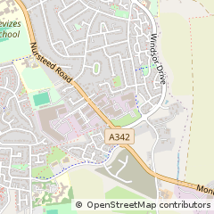Map of Devizes, Wiltshire