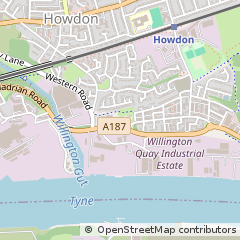 Map of Tyne & Wear