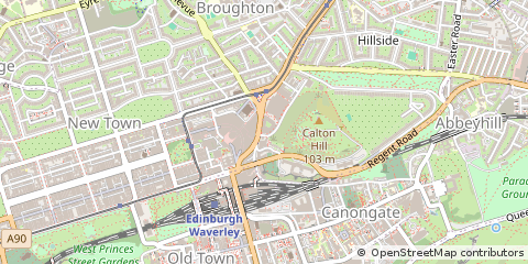 Map of Edinburgh