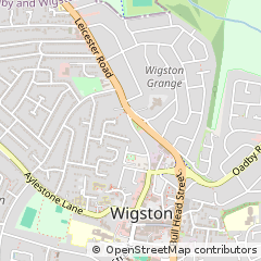Map of Wigston