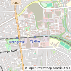 Map of Cardiff