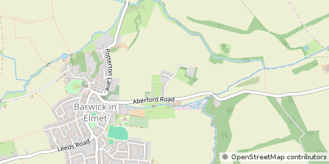 Map of Leeds, West Yorkshire