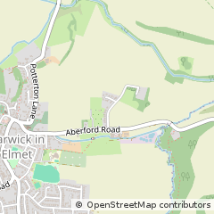 Map of Leeds, West Yorkshire