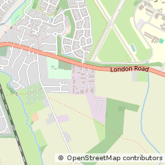 Map of Moreton in Marsh, Gloucestershire