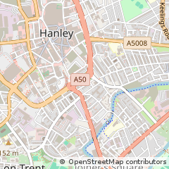 Map of Stoke-on-Trent