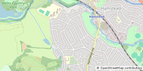 Map of Birmingham