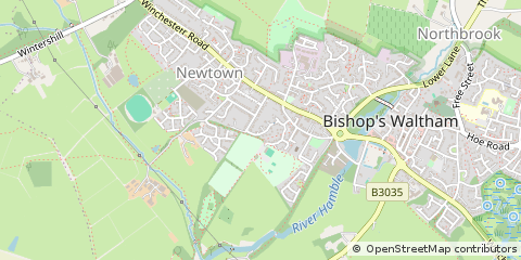 Map of Southampton