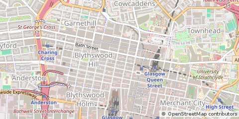 Map of Glasgow