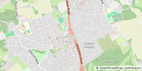Map of Gerrards Cross, Buckinghamshire