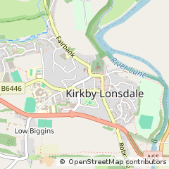 Map of Carnforth, Lancashire