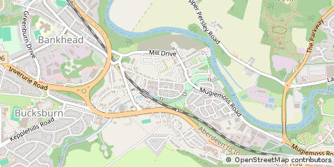Map of Aberdeen