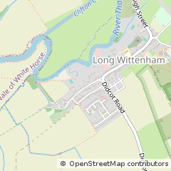 Map of Abingdon, Oxfordshire