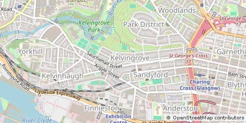 Map of Glasgow