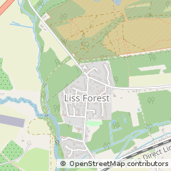 Map of Liss, Hampshire