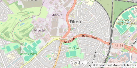 Map of Bristol