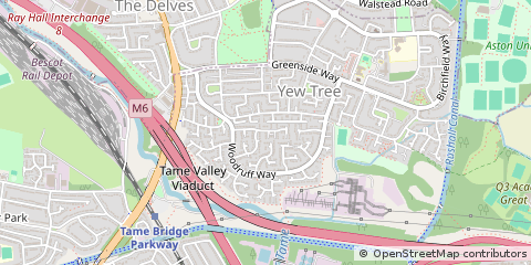 Map of Walsall