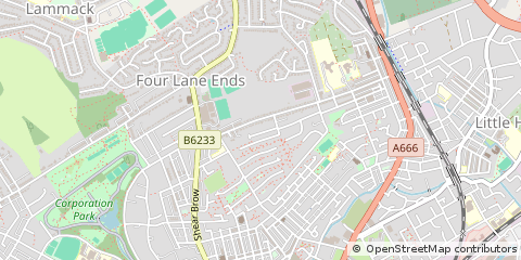 Map of Blackburn