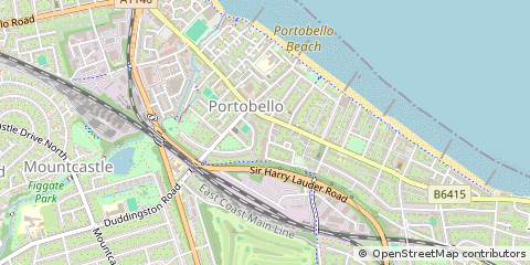 Map of Edinburgh