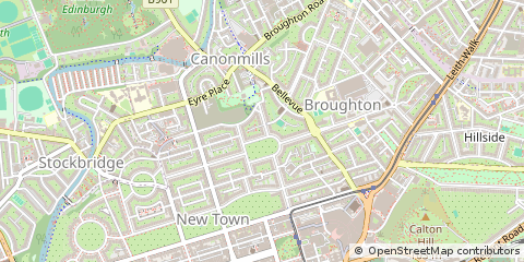 Map of Edinburgh