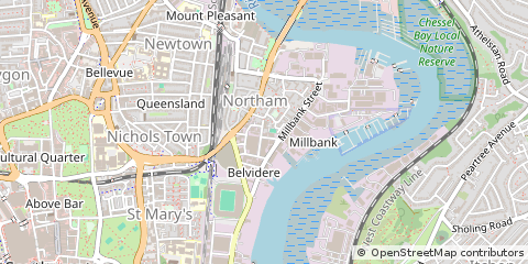Map of Southampton