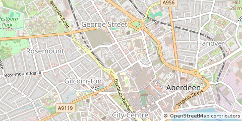 Map of Aberdeen