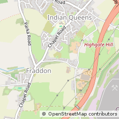 Map of ST. Columb
