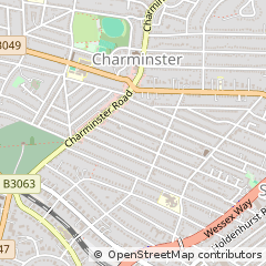 Map of Bournemouth, Dorset