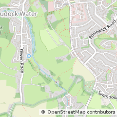 Map of Falmouth, Cornwall