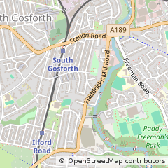 Map of Newcastle Upon Tyne