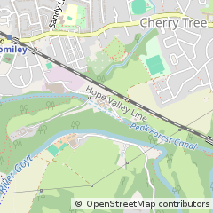 Map of Stockport, Cheshire