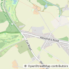 Map of Redruth, Cornwall