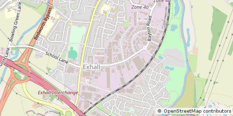 Map of Coventry, West Midlands