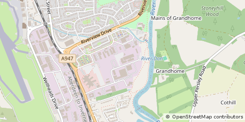 Map of Aberdeen
