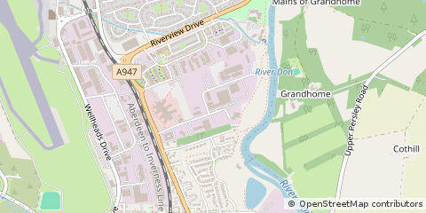 Map of Aberdeen
