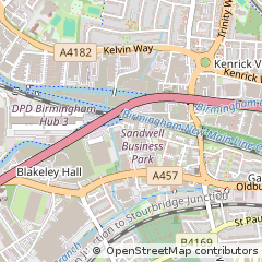 Map of Smethwick, West Midlands