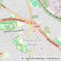 Map of Salford