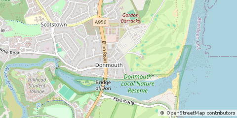 Map of Aberdeen
