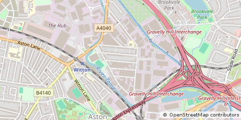 Map of Birmingham