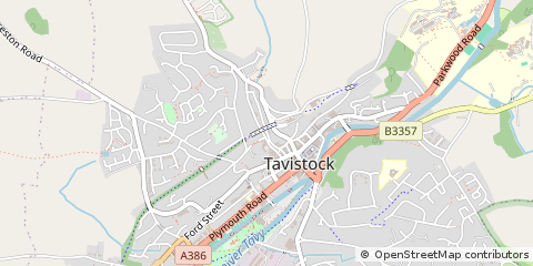 Map of Tavistock