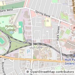 Map of Hull, East Yorkshire