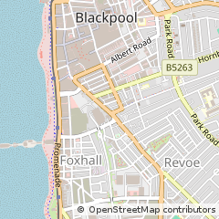 Map of Blackpool