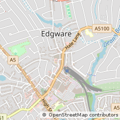 Map of Edgware