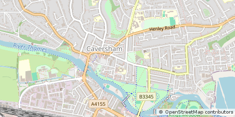 Map of Reading