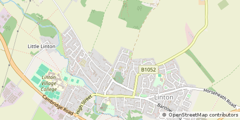 Map of Cambridge, Cambridgeshire