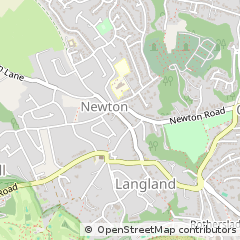 Map of Swansea