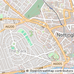 Map of Nottingham
