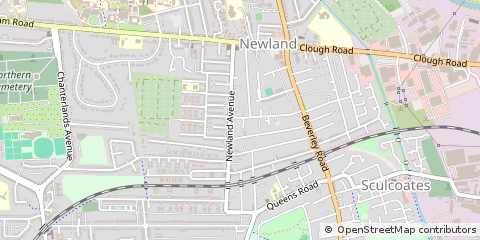 Map of Hull